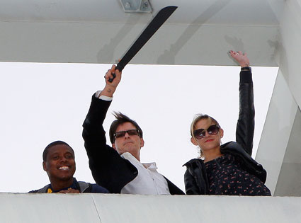Charlie Sheen, Natalie Kenly Charlie Sheen, Natalie Kenly